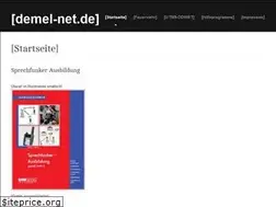 Sites similar to demel-net.de