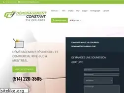 Sites similar to demenagementconstant.ca
