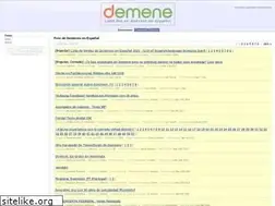 Sites similar to demene.com