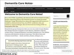 Sites similar to dementiacarenotes.in