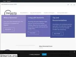 Sites similar to dementiaforum.org