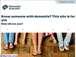 Sites similar to dementiainmyfamily.org.au