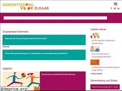 Sites similar to dementiezorgvoorelkaar.nl