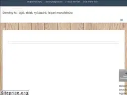 Sites similar to demeny-fa.hu
