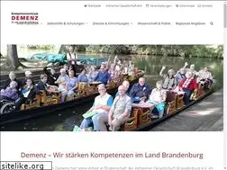 Sites similar to demenz-brandenburg.de