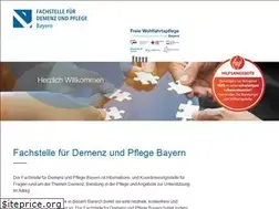 Sites similar to demenz-pflege-bayern.de