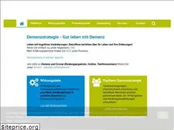 Sites similar to demenzstrategie.at