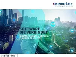 Sites similar to demetec.net