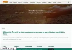 Sites similar to demeter.si