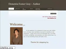 Sites similar to demetriafostergray.com
