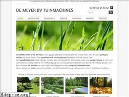 Sites similar to demeyer-tuinmachines.be