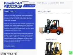 Sites similar to demircanforklift.com