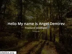 Sites similar to demirev.net