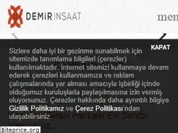Sites similar to demirinsaat.com.tr