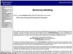 Sites similar to democracy-building.info