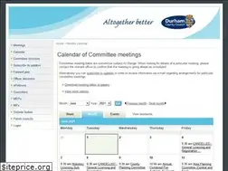 Sites similar to democracy.durham.gov.uk