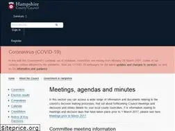 Sites similar to democracy.hants.gov.uk