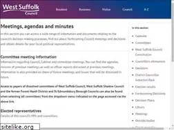 Sites similar to democracy.westsuffolk.gov.uk