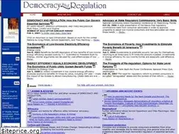 Sites similar to democracyandregulation.com