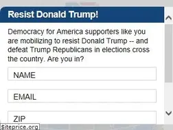 Sites similar to democracyforamerica.com