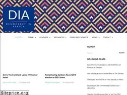 Sites similar to democracyinafrica.org