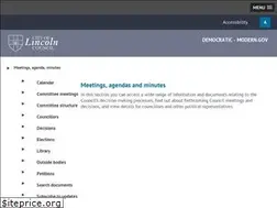 Sites similar to democratic.lincoln.gov.uk