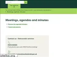 Sites similar to democratic.whitehorsedc.gov.uk