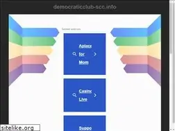 Sites similar to democraticclub-scc.info