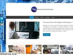Sites similar to democratie-electronique.fr
