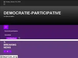 Sites similar to democratie-participative.fr