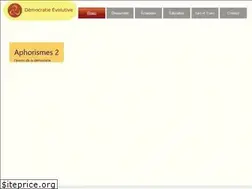 Sites similar to democratieevolutive.fr