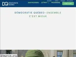 Sites similar to democratieqc.org