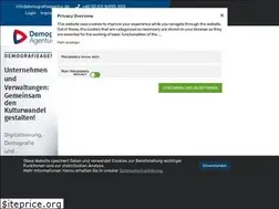Sites similar to demografieagentur.de