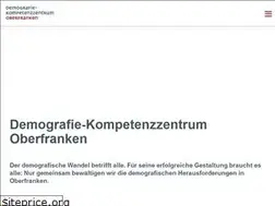 Sites similar to demographie-oberfranken.de