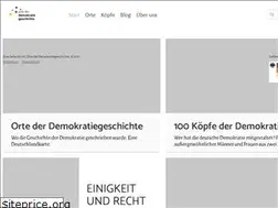 Sites similar to demokratie-geschichte.de