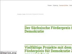 Sites similar to demokratiepreis-sachsen.de