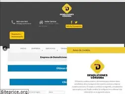 Sites similar to demolicionescordoba.es