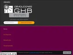 Sites similar to demolicionesghb.es
