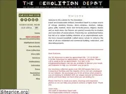Sites similar to demolitiondepot.com