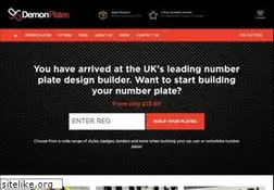 Sites similar to demonplates.com