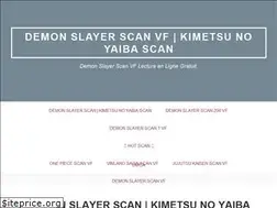 Sites similar to demonslayerscan.com