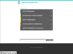 Sites similar to demonthings.com