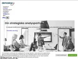 Sites similar to demoskop.se