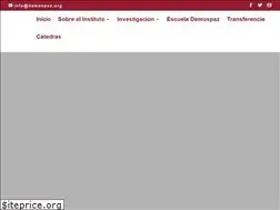 Sites similar to demospaz.org