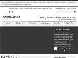 Sites similar to demowanda.de