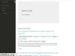 Sites similar to demu.red