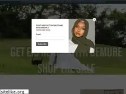 Sites similar to demurehijabs.com