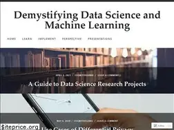 Sites similar to demystifymachinelearning.wordpress.com