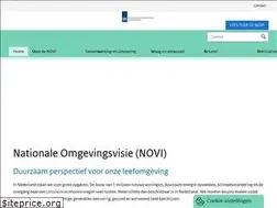 Sites similar to denationaleomgevingsvisie.nl
