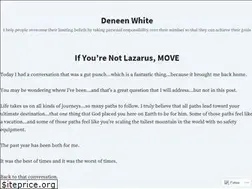 Sites similar to deneenwhite.com